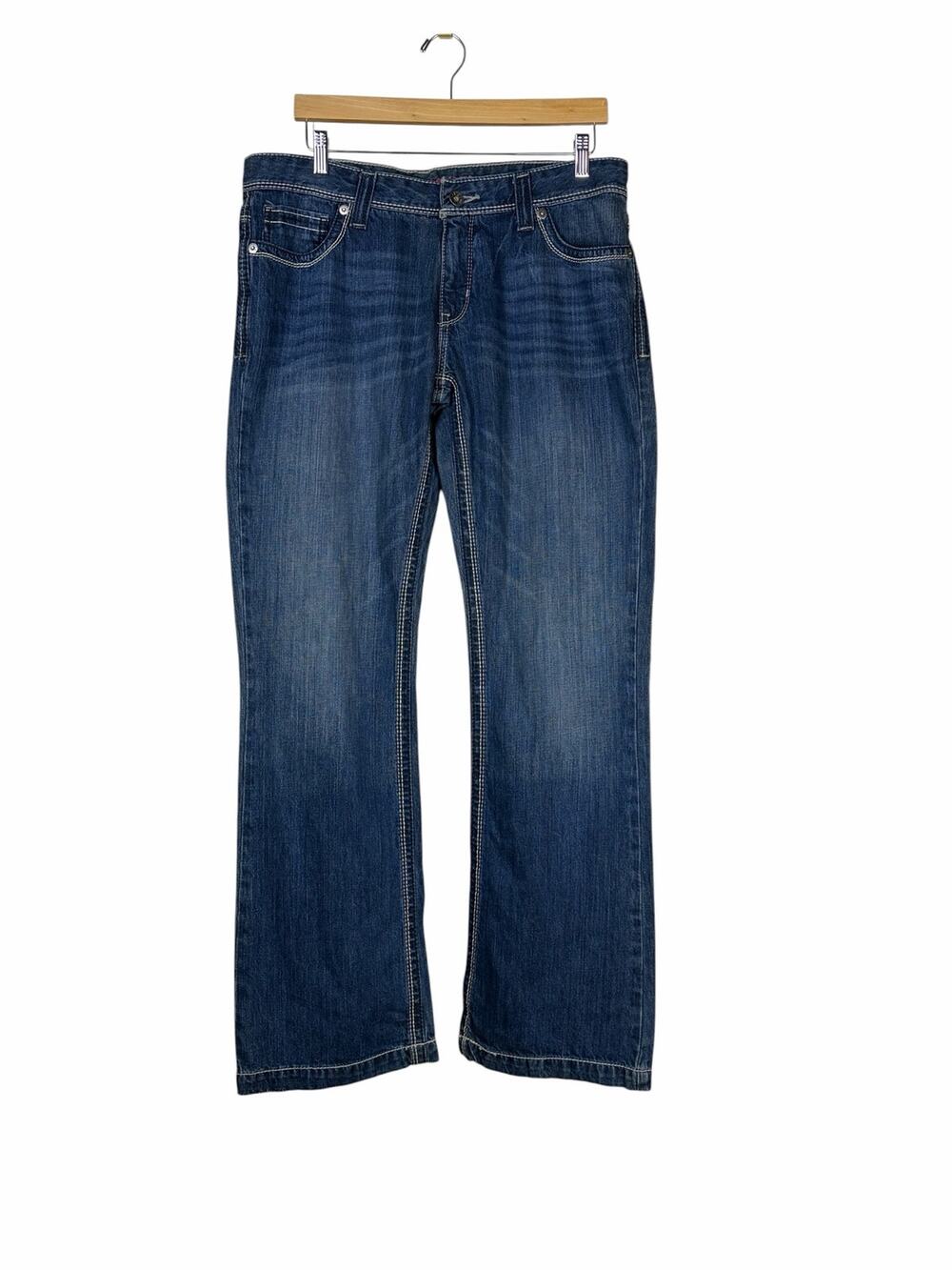 Cruel Denim Jayley Dark Wash Straight Jeans Size 34 Western